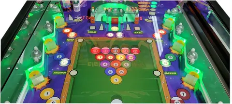 Eight Ball Fury playfield
