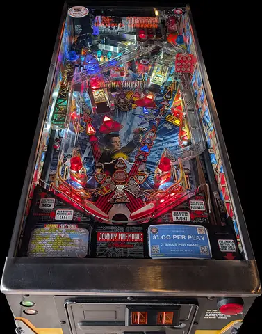 Johnny Mnemonic playfield