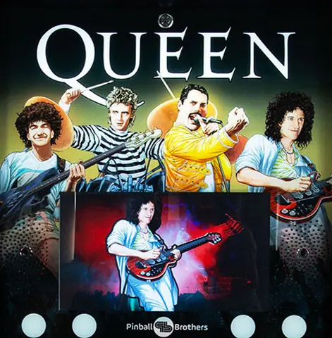 Queen (LE) backglass