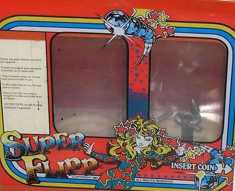 Super Flipp backglass