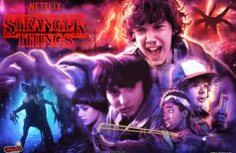 Stranger Things backglass