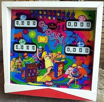 Groovy backglass