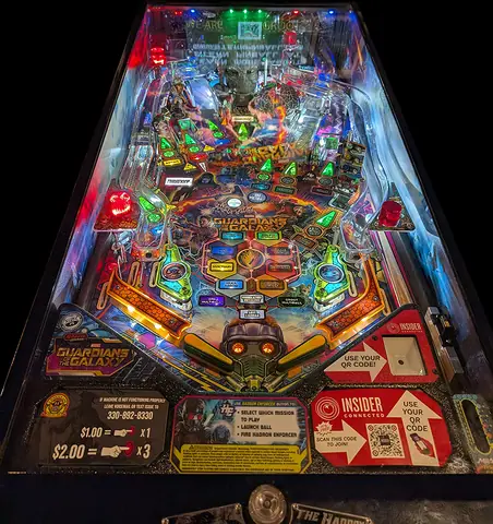 Guardians of the Galaxy playfield