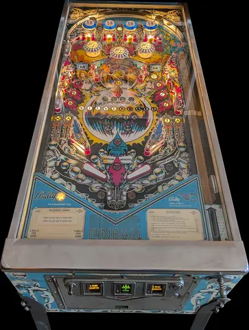 Silverball Mania playfield