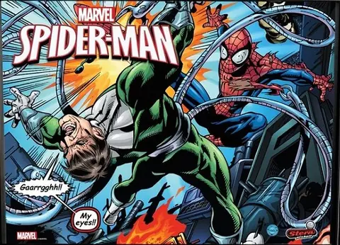 Spider-Man (Vault Edition) backglass