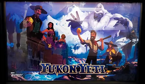 Yukon Yeti backglass