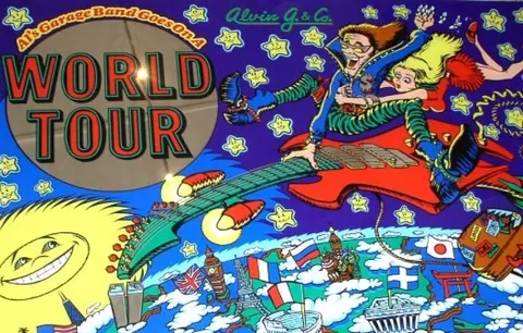 Al's Garage Band goes on a World Tour backglass
