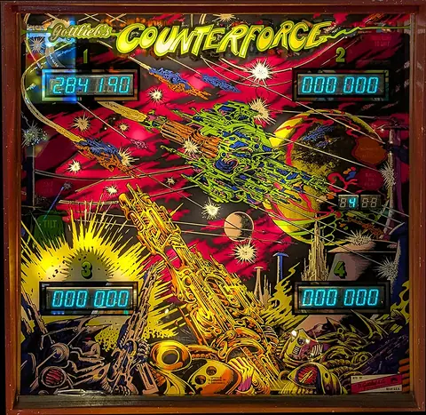Counterforce backglass