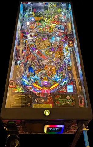 Teenage Mutant Ninja Turtles playfield