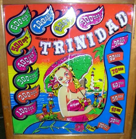 Trinidad backglass