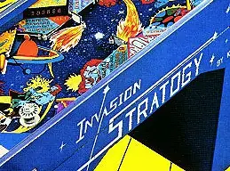 Invasion Strategy backglass