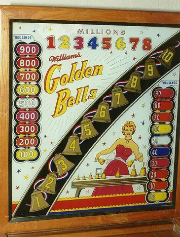 Golden Bells backglass