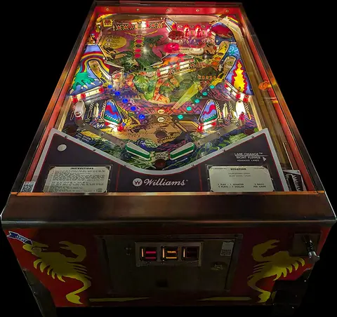 Scorpion playfield