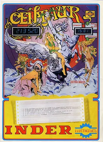 Centaur (Inder) backglass