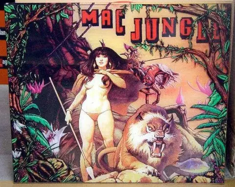 Mac Jungle backglass