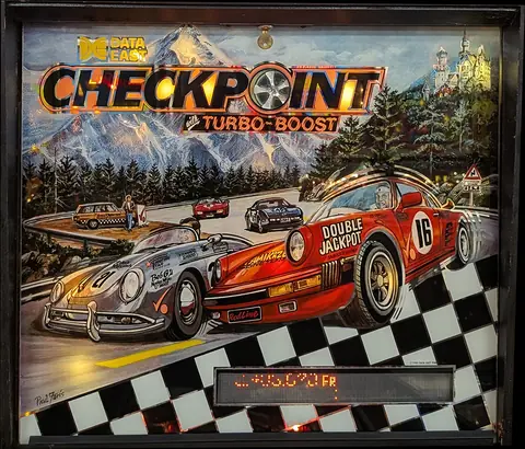 Checkpoint backglass