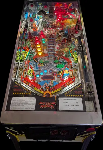 Attack from Mars playfield