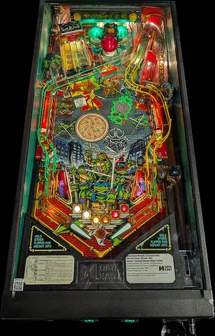 Teenage Mutant Ninja Turtles playfield