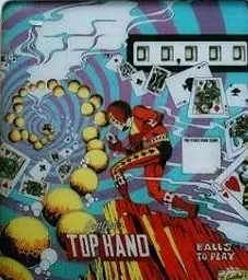 Top Hand backglass