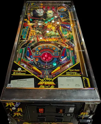 Defender playfield