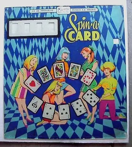 Spin-a-Card backglass