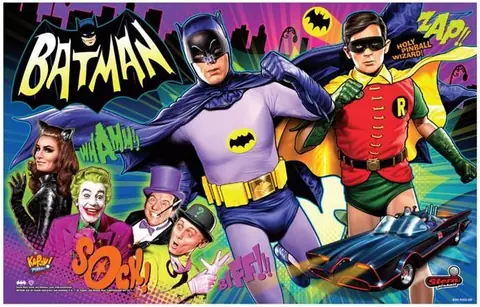 Batman 66 backglass