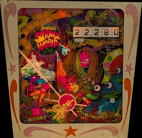 Strange World backglass