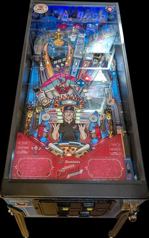 Domino's Spectacular Pinball Adventure playfield