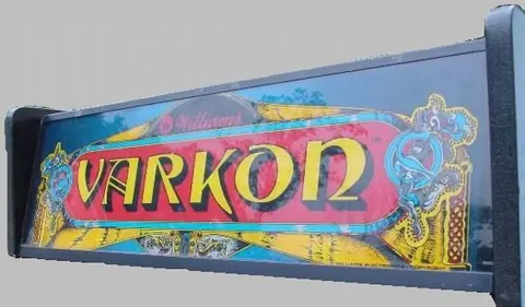 Varkon backglass