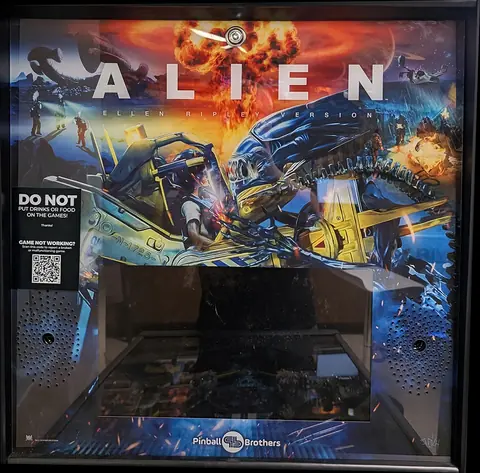 Alien (Ellen Ripley) backglass