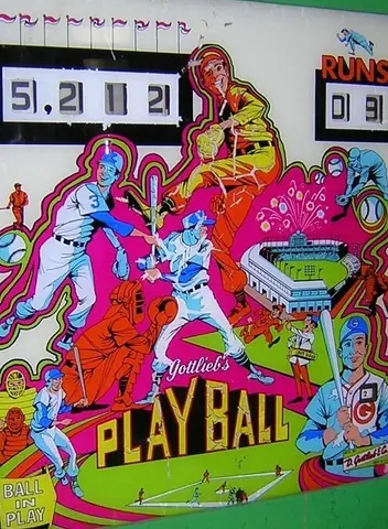 Playball backglass