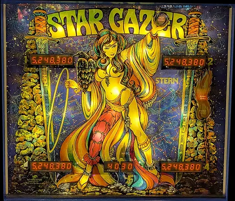Star Gazer backglass