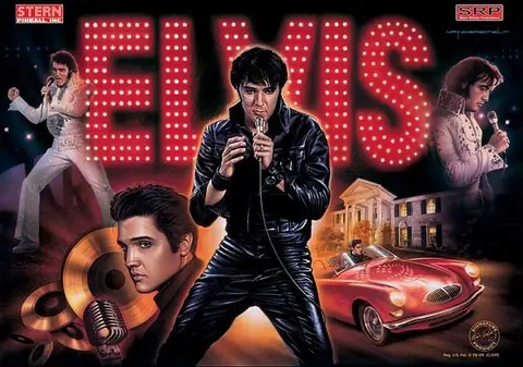 Elvis backglass