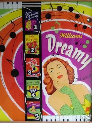 Dreamy backglass