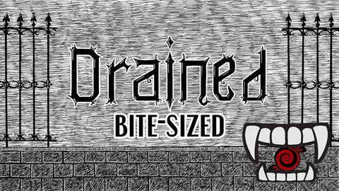 Drained Bite-Sized backglass