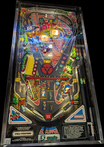 Pole Position playfield