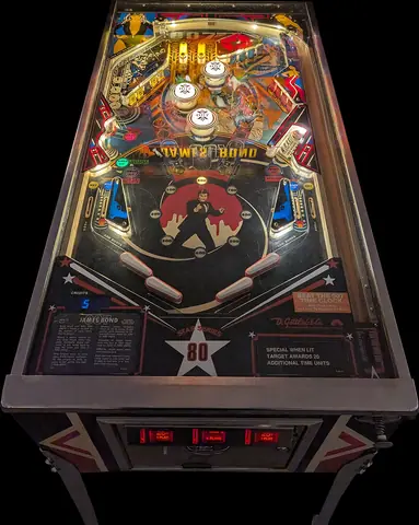 James Bond 007 playfield