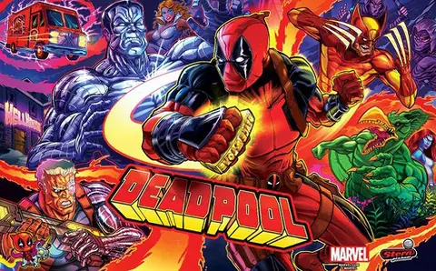 Deadpool (Pro) backglass