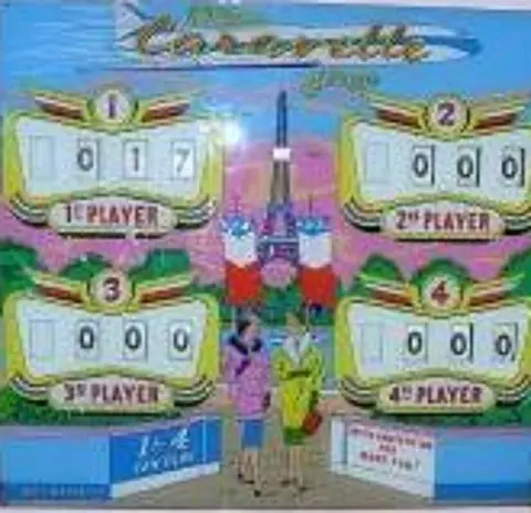 Caravelle backglass