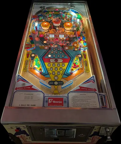 Prospector playfield