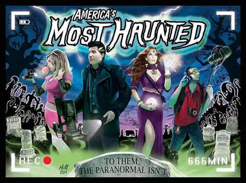 America's Most Haunted backglass