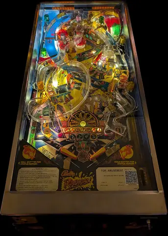 Radical! playfield