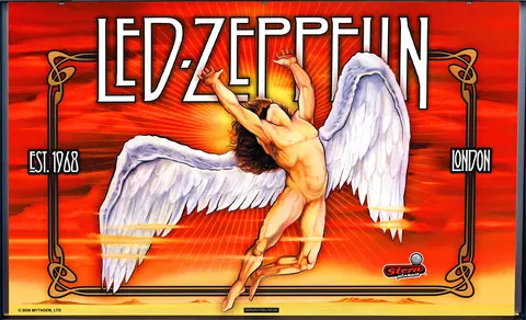 Led Zeppelin backglass