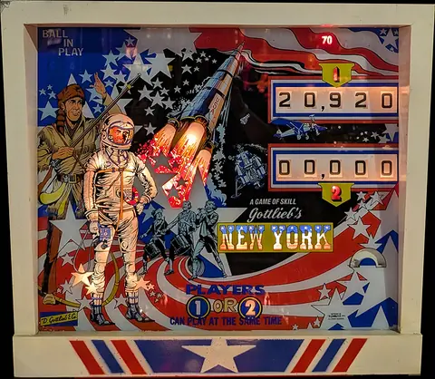 New York backglass