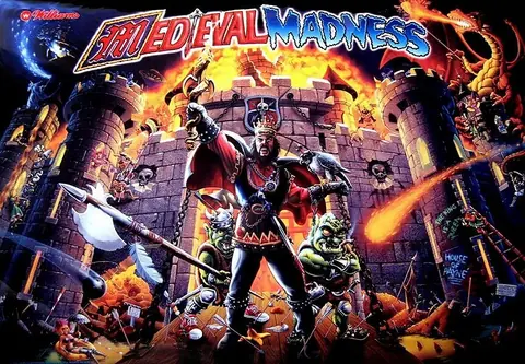 Medieval Madness (Remake Special Edition) backglass