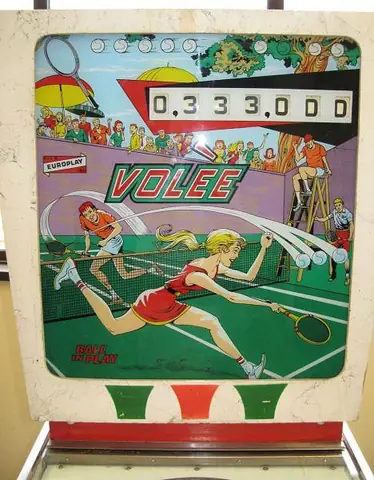 Volèe backglass