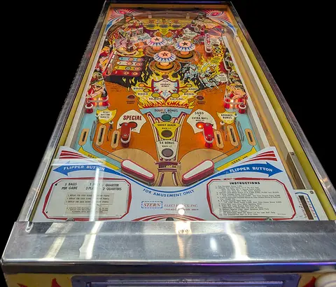 Wild Fyre playfield