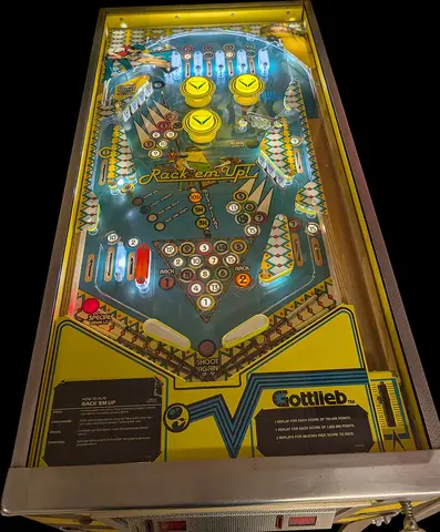 Rack 'Em Up playfield