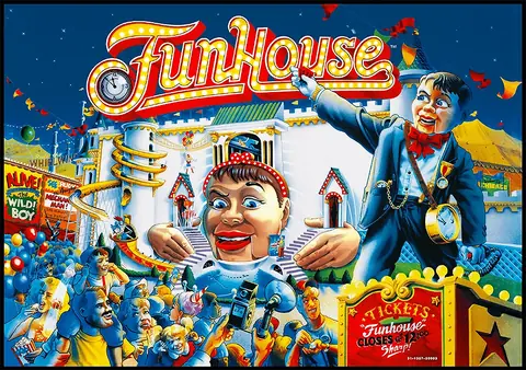 Funhouse (Remake) backglass