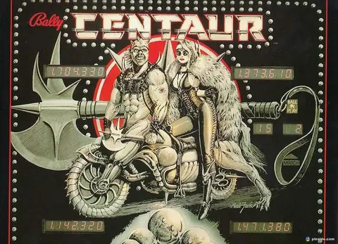 Centaur backglass